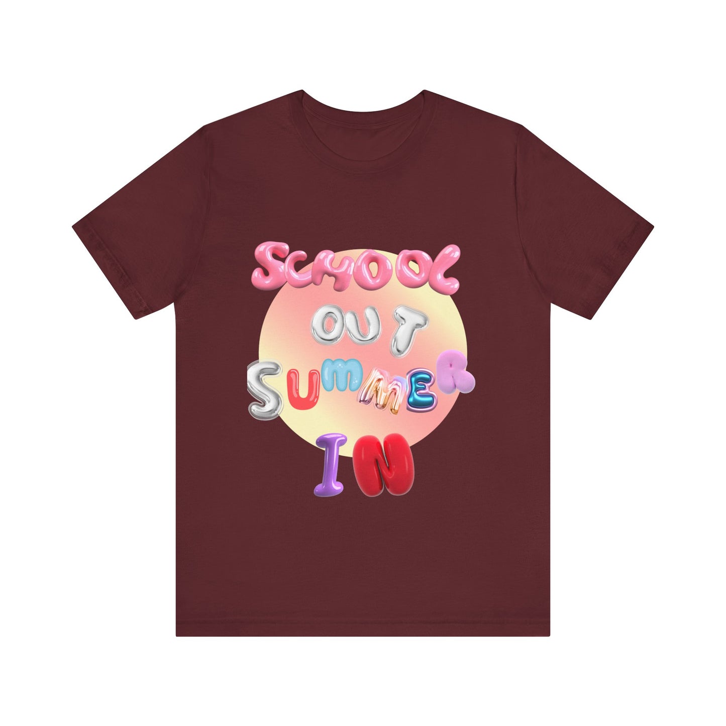 School Out Summer In Jersey Short Sleeve Tee