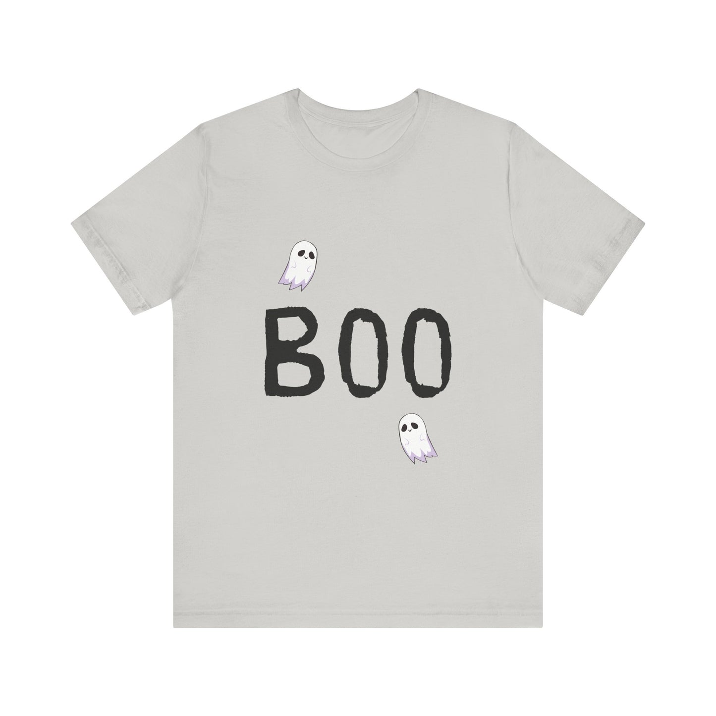 Boo + Ghosts Halloween Unisex Jersey Short Sleeve Tee