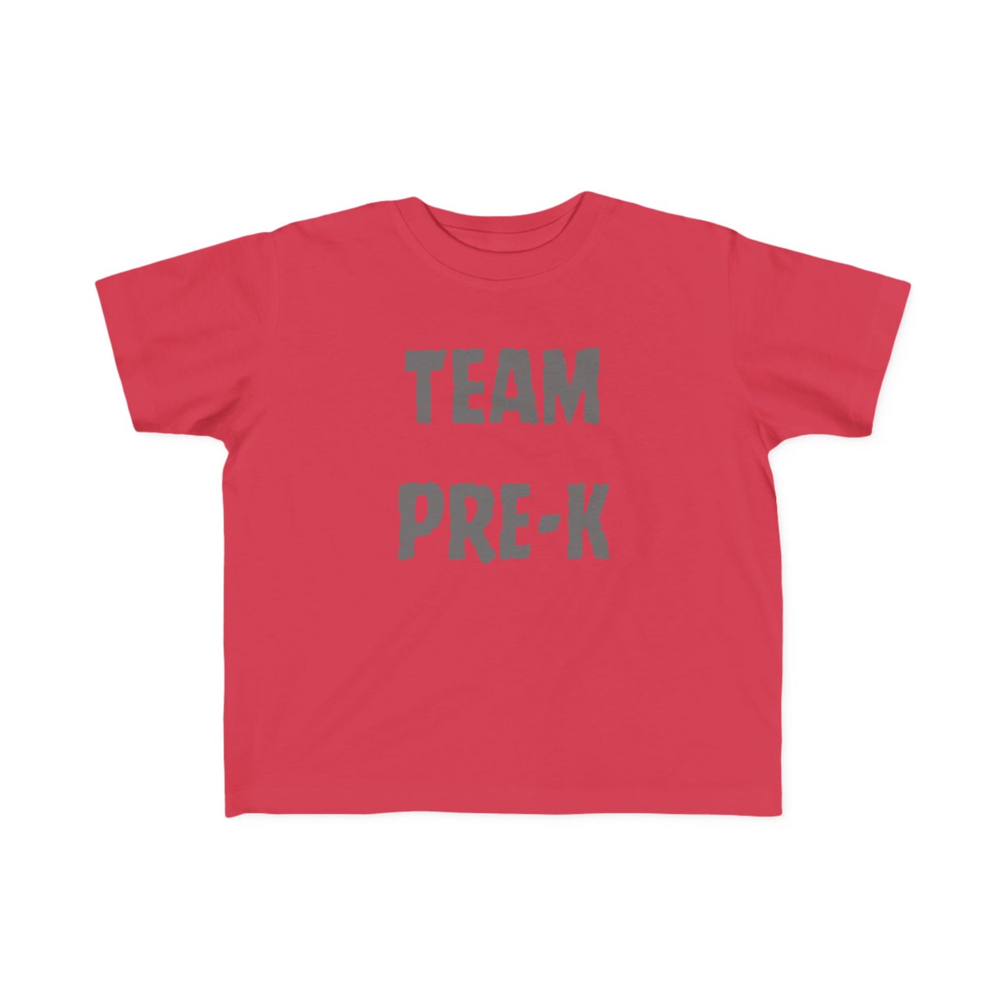 Pre-k Team Toddler Fine Jersey Tee