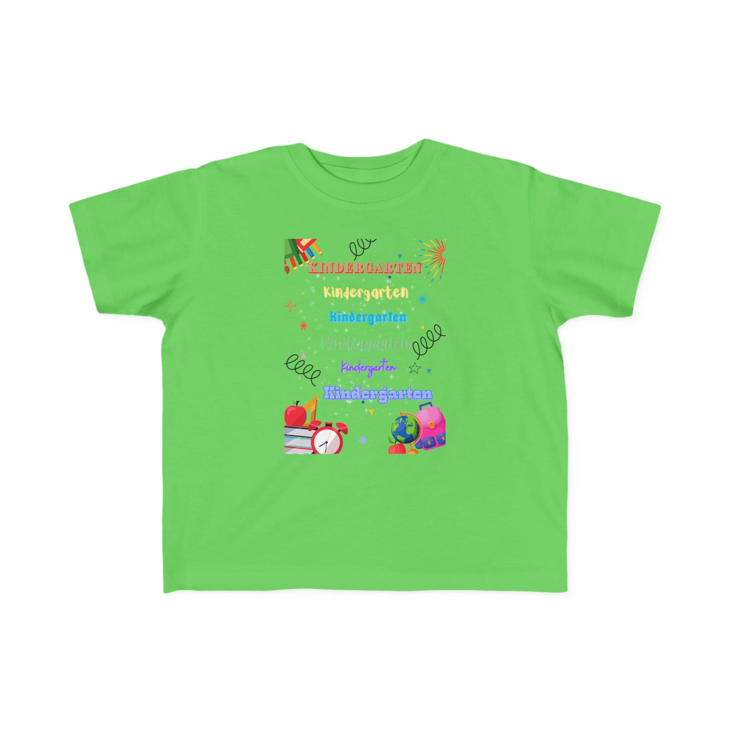 Kindergarten Toddler Fine Jersey Tee- Toddler OOTD Fashion