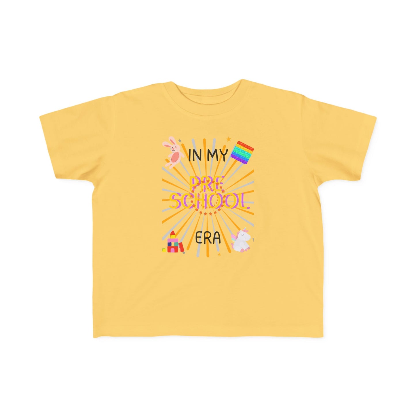 In My Preschool Girl Toddler Fine Jersey Tee