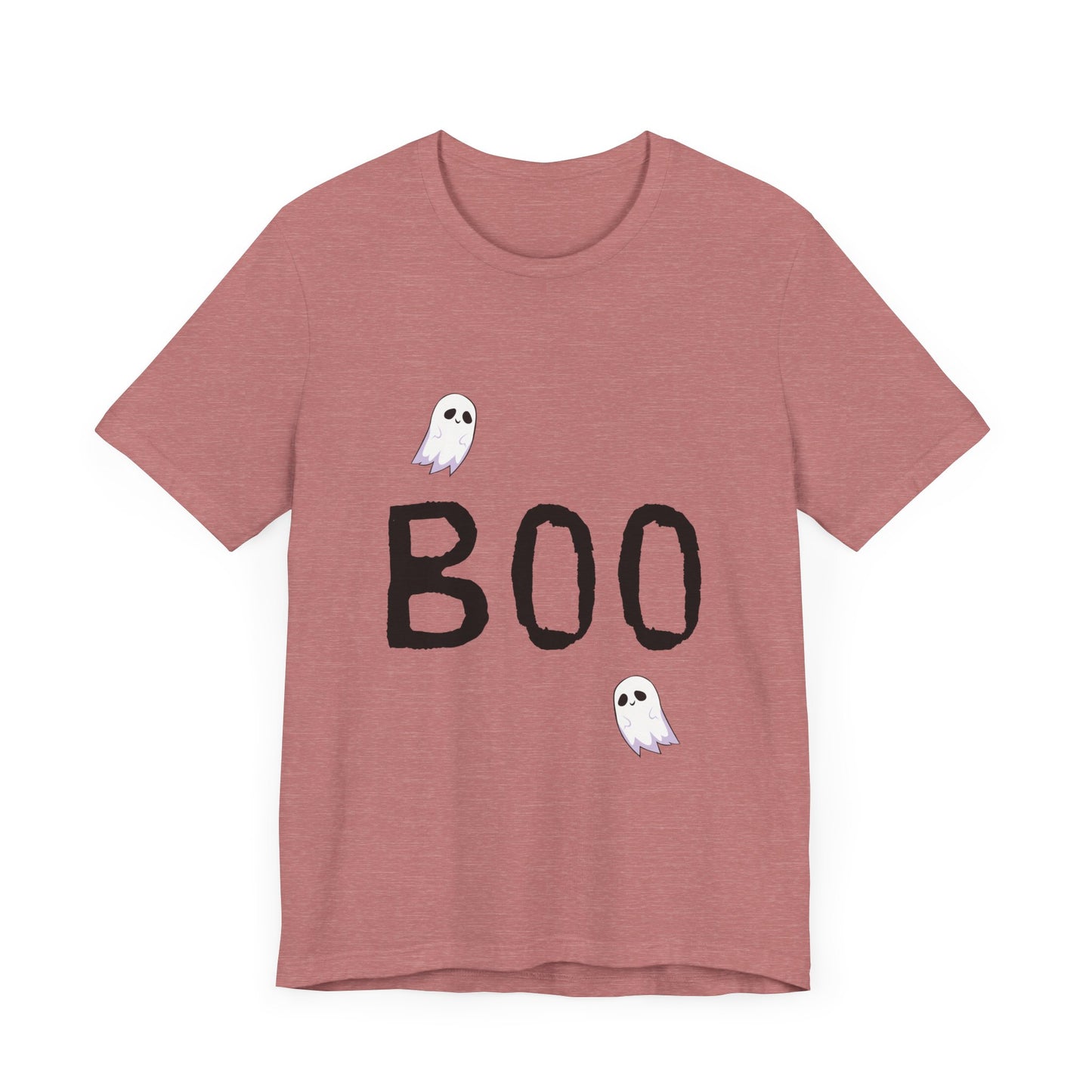 Boo + Ghosts Halloween Unisex Jersey Short Sleeve Tee