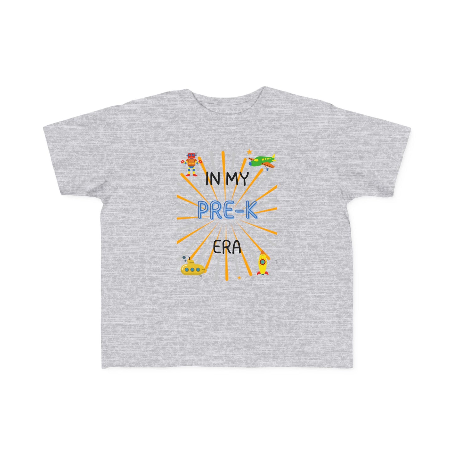 In My Pre-K Era Boy Toddler Fine Jersey Tee