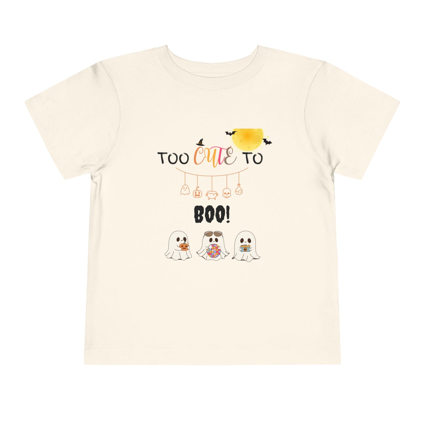 🎃 Too Cute to Boo Toddler Tee 👻