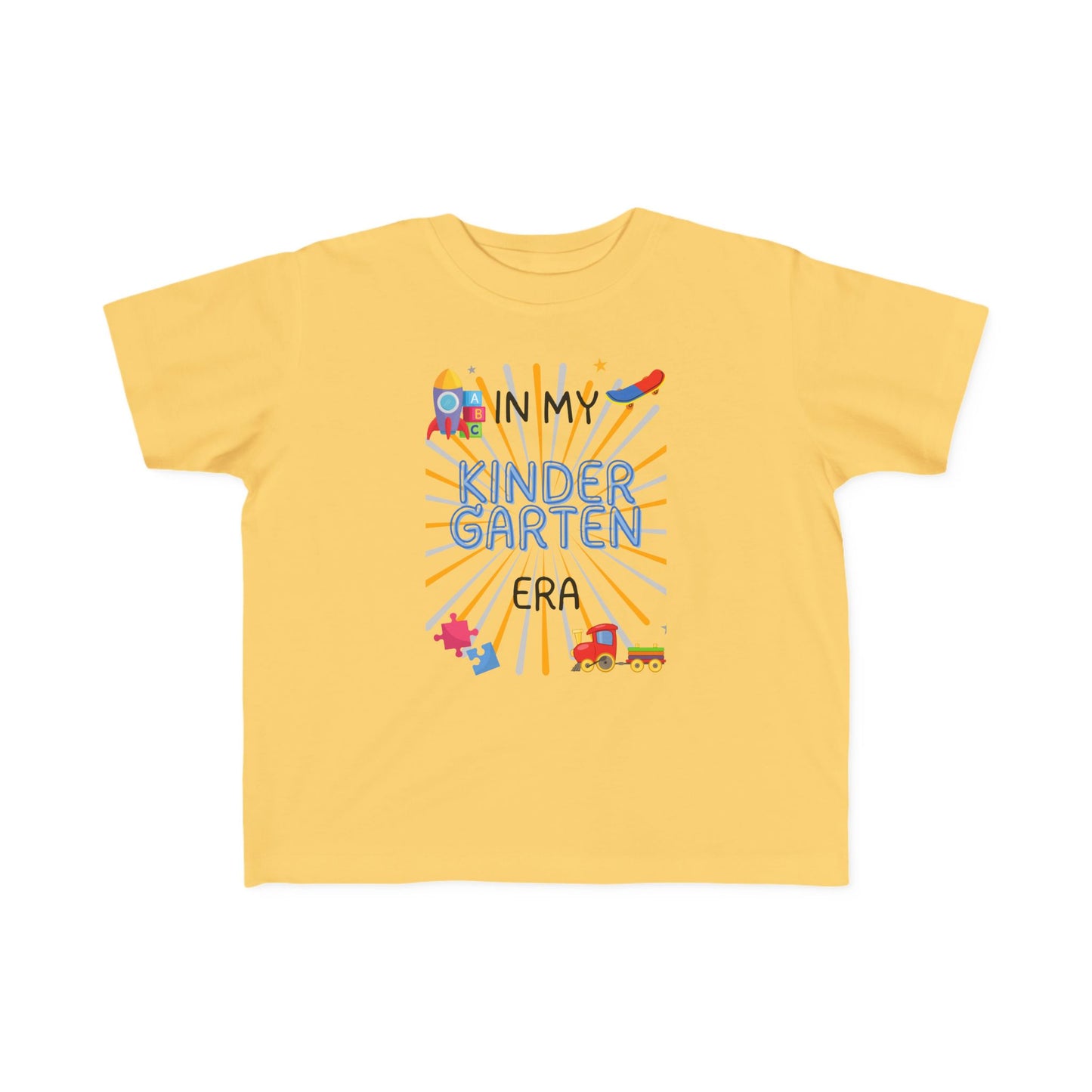 In My Kindergarten Boy Toddler Fine Jersey Tee