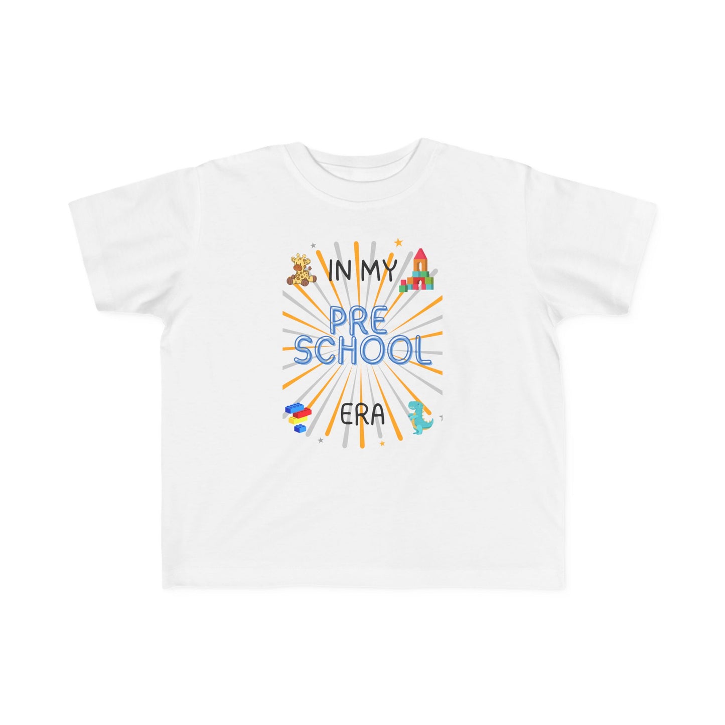 In My Preschool Boy Toddler Fine Jersey Tee