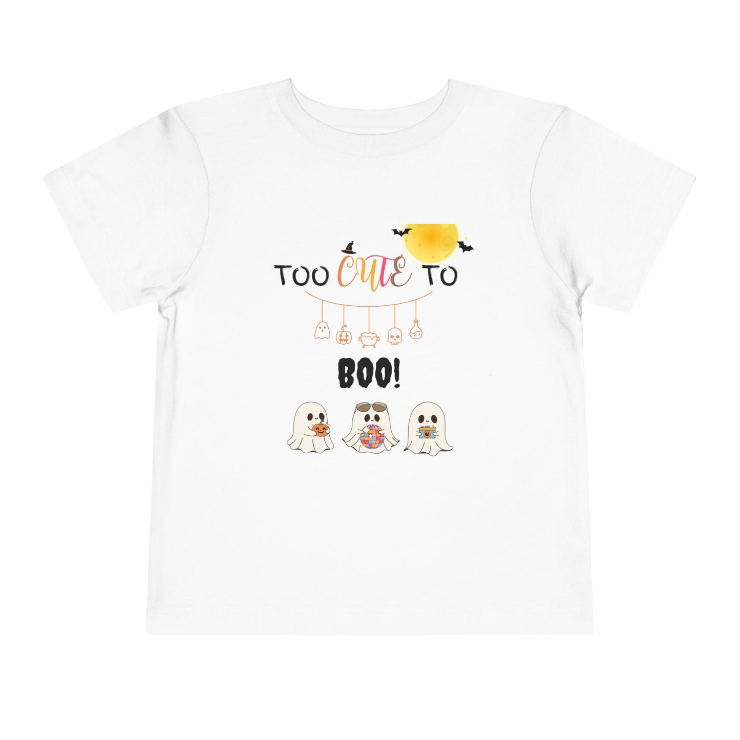 🎃 Too Cute to Boo Toddler Tee 👻