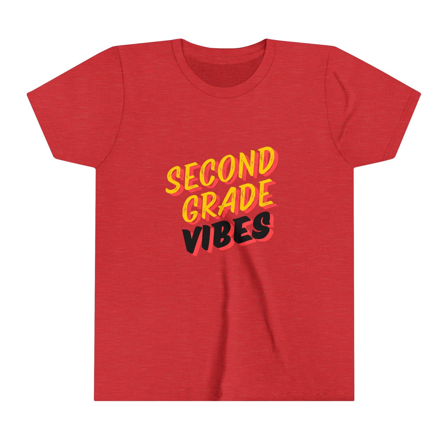 Second Grade Vibes Short Sleeve Tee