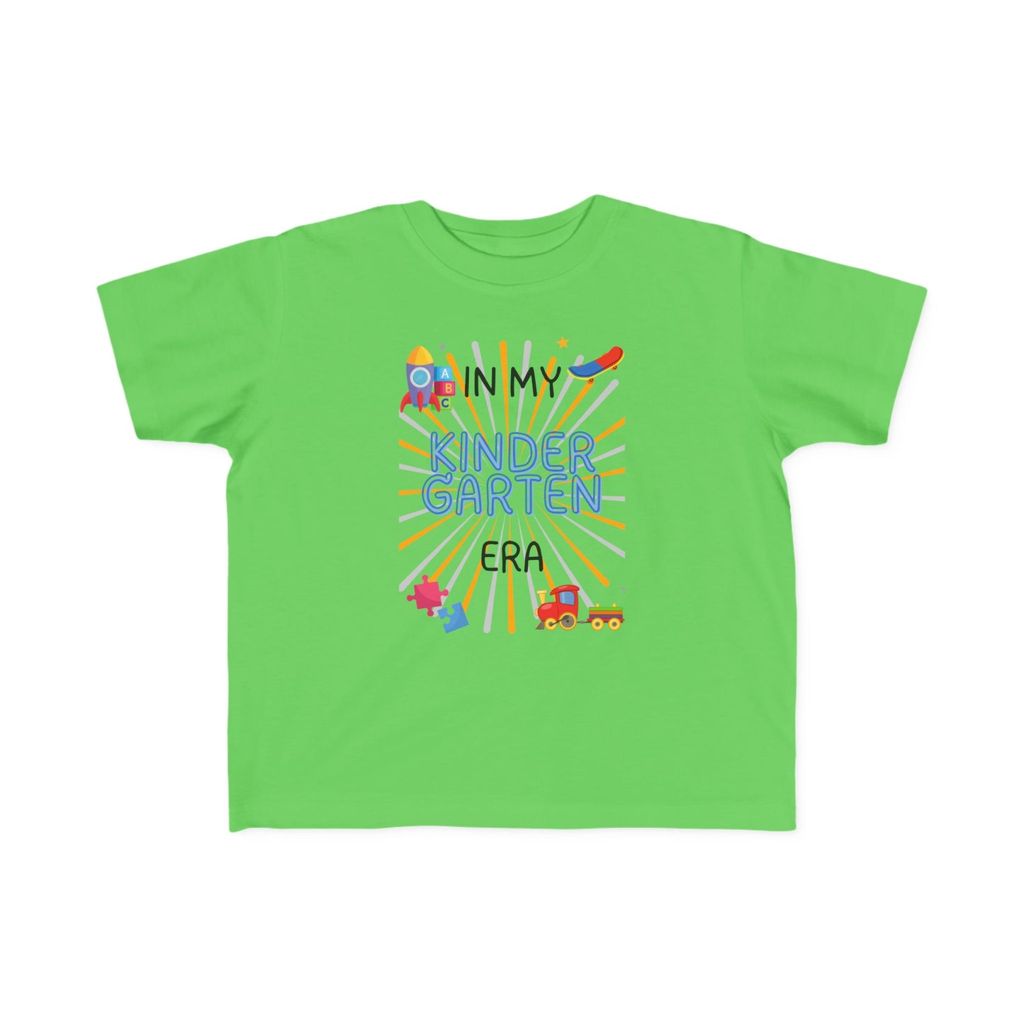 In My Kindergarten Boy Toddler Fine Jersey Tee