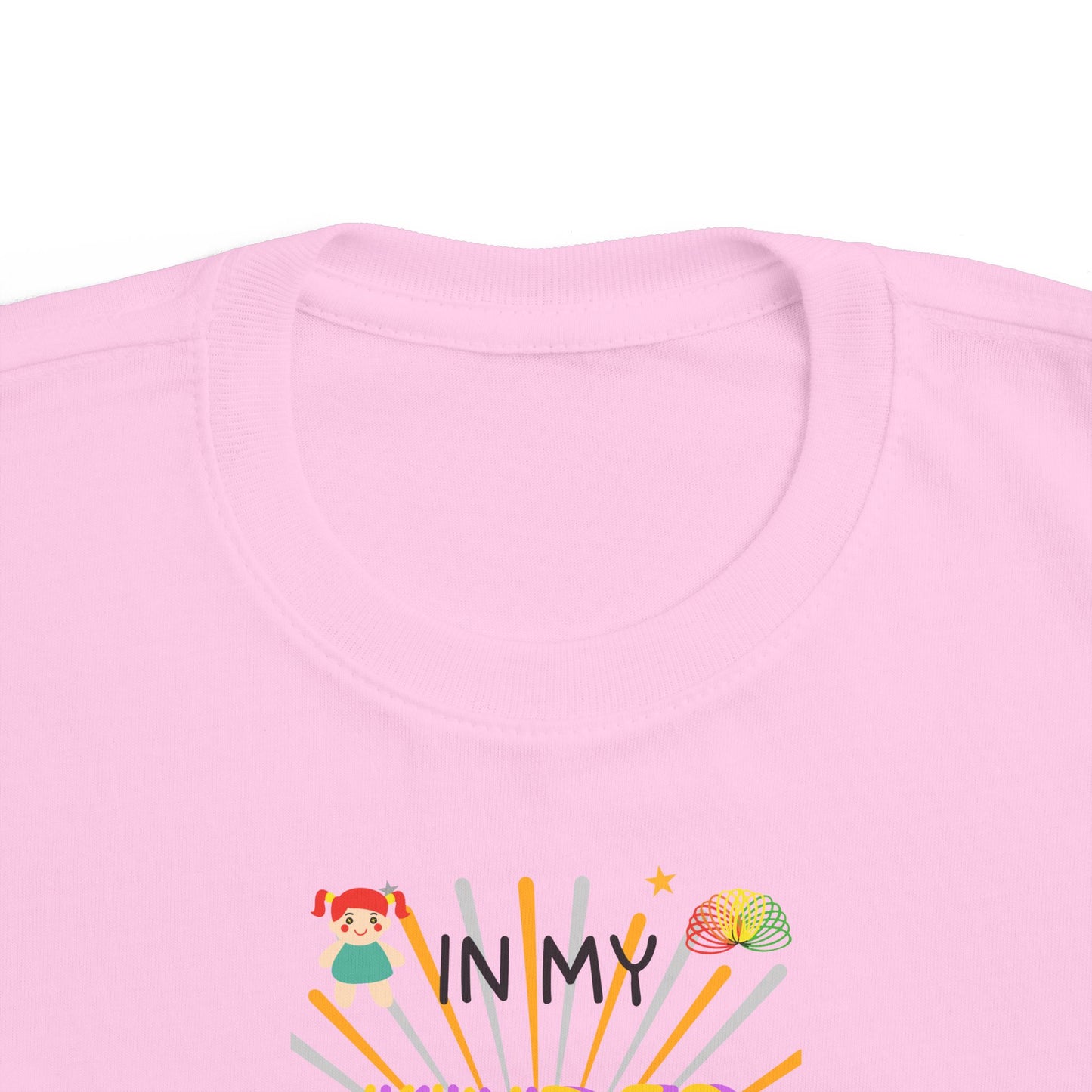 In My Kindergarten Girl Toddler Fine Jersey Tee