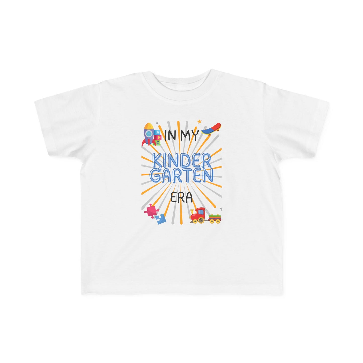 In My Kindergarten Boy Toddler Fine Jersey Tee