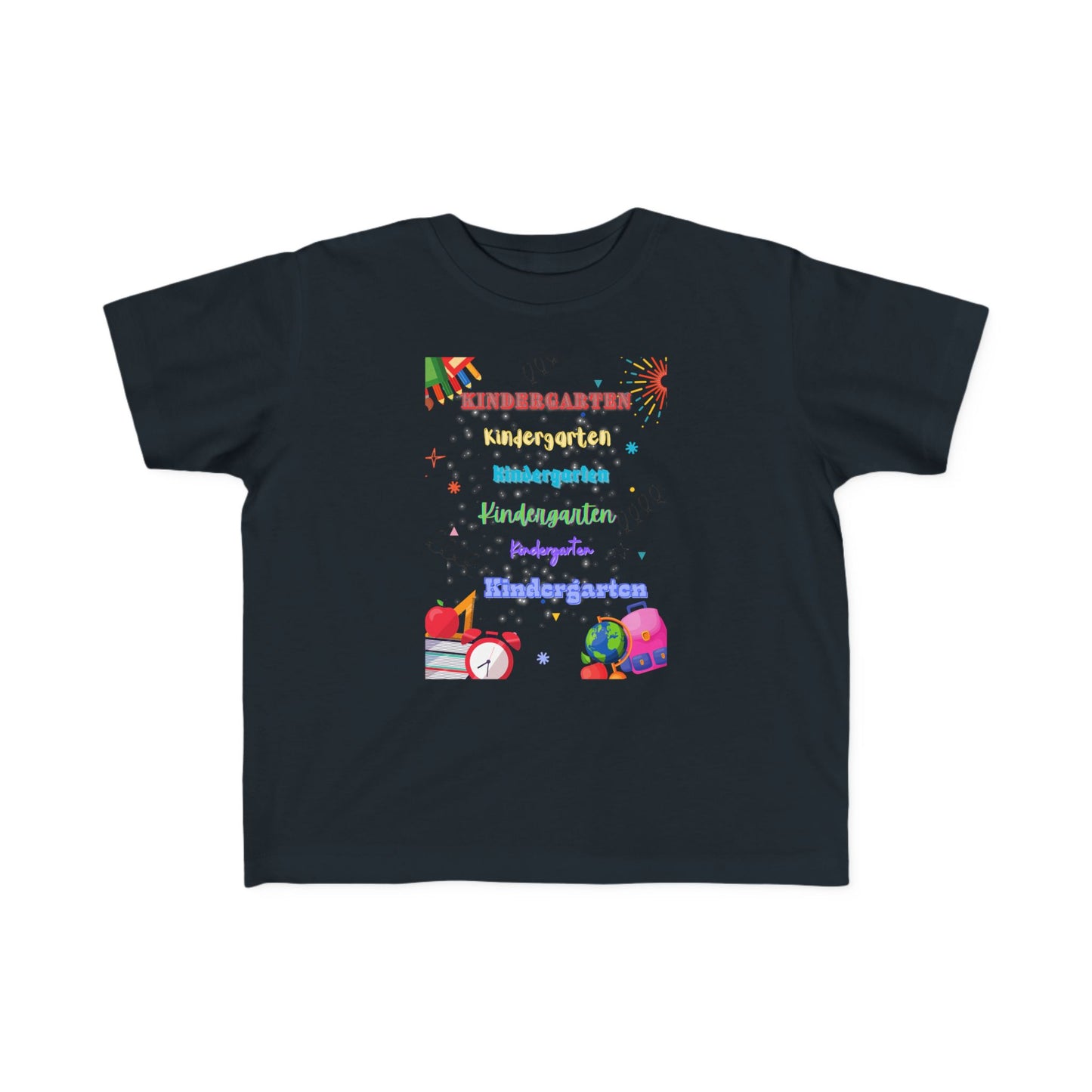 Kindergarten Toddler Fine Jersey Tee- Toddler OOTD Fashion