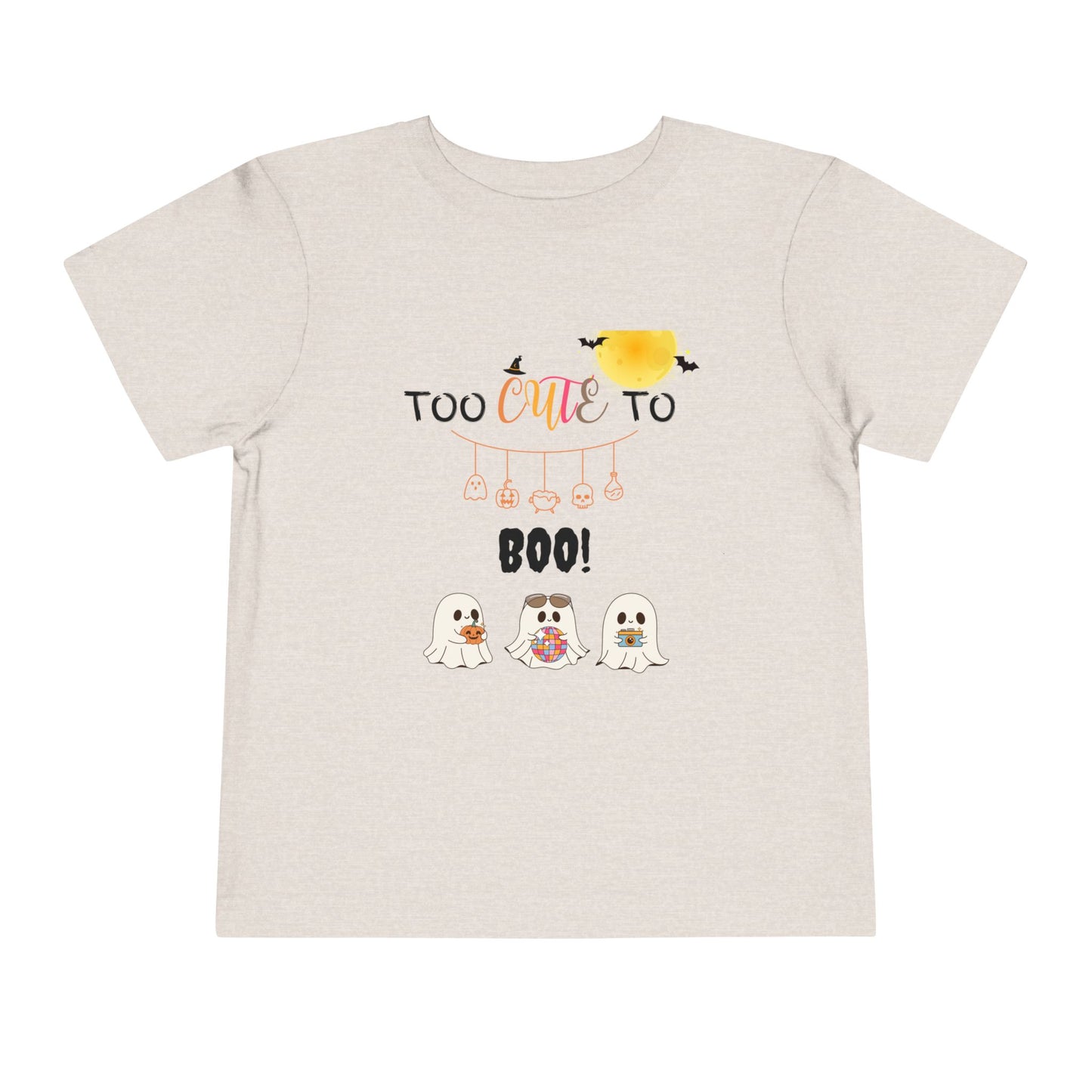 🎃 Too Cute to Boo Toddler Tee 👻