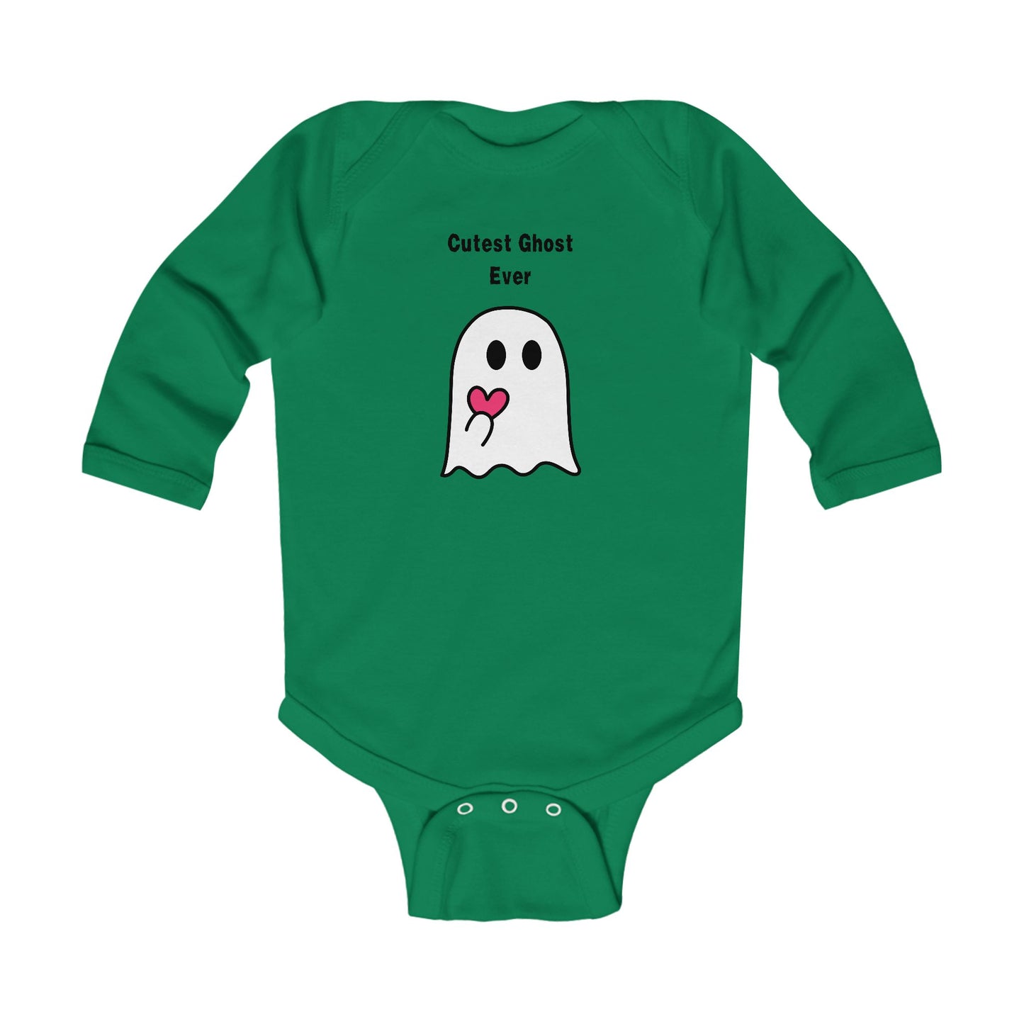 Cutest Ghost Ever Infant Long Sleeve Bodysuit