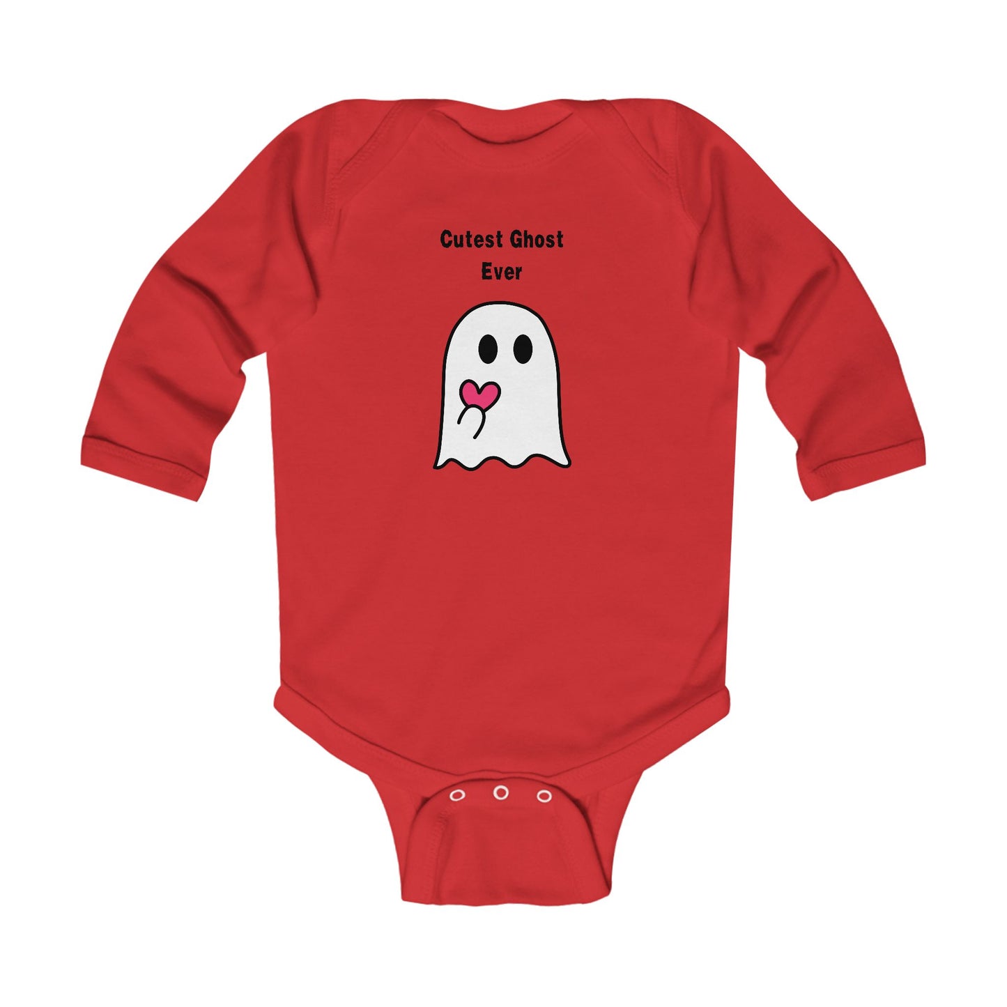 Cutest Ghost Ever Infant Long Sleeve Bodysuit