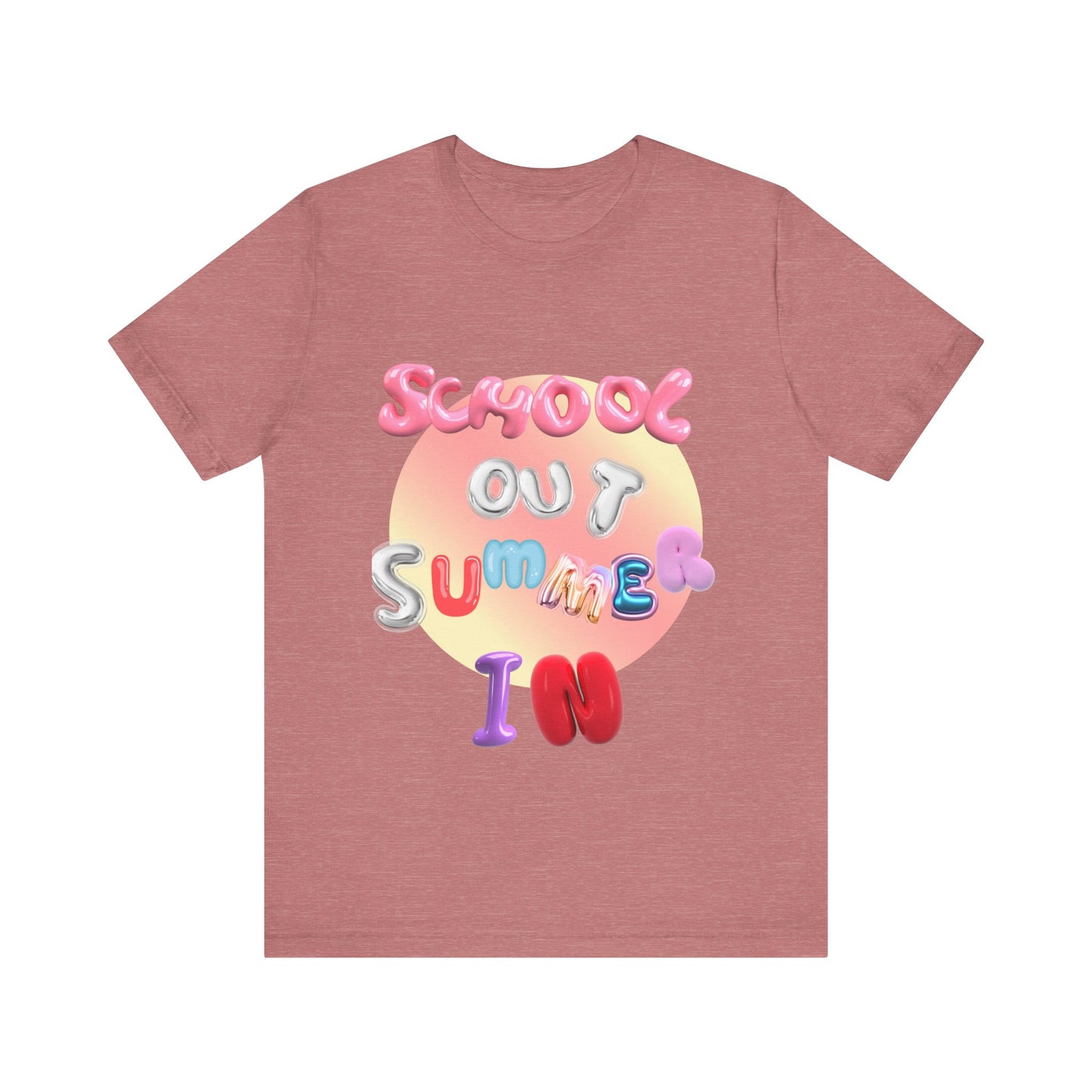 School Out Summer In Jersey Short Sleeve Tee