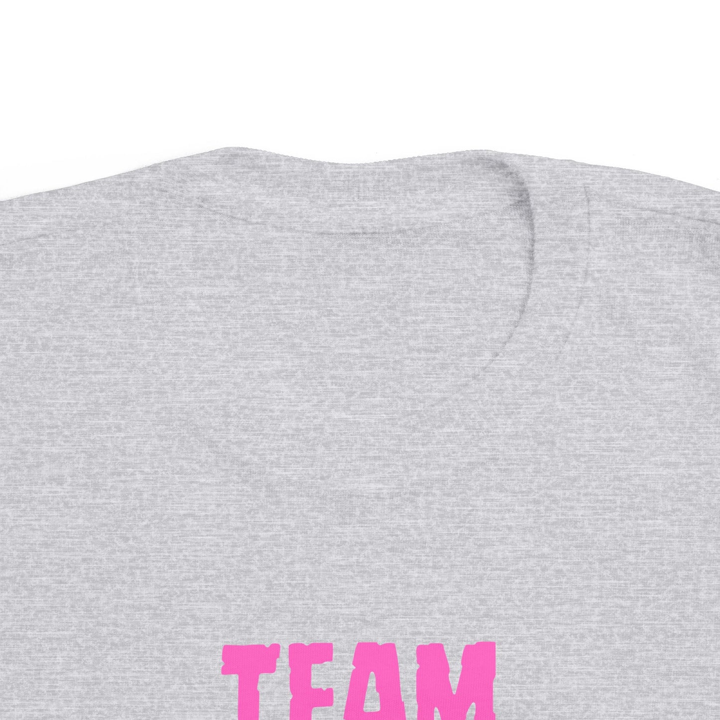 Pink Letters Pre-k Team Toddler Fine Jersey Tee