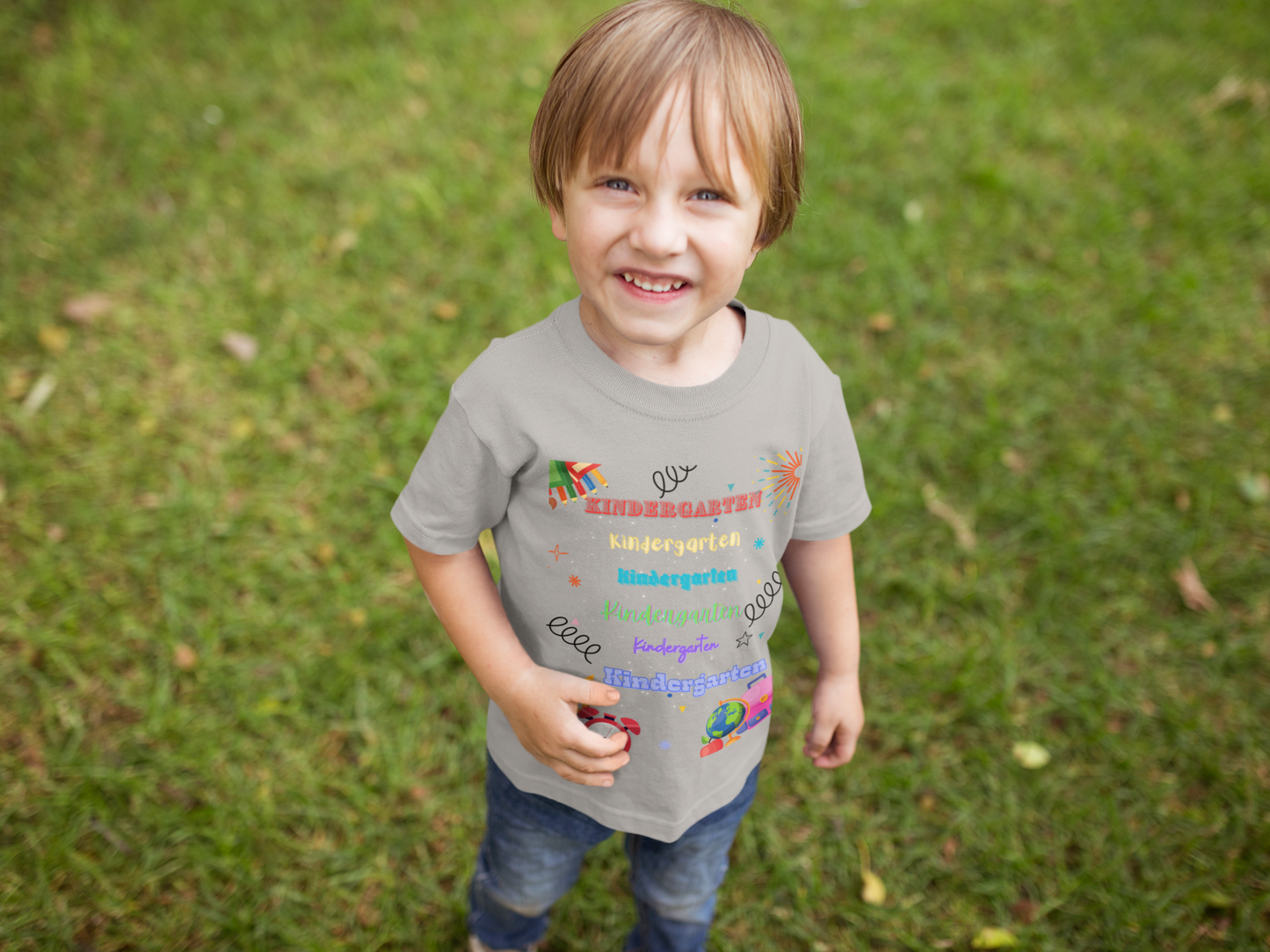 Kindergarten Toddler Fine Jersey Tee- Toddler OOTD Fashion