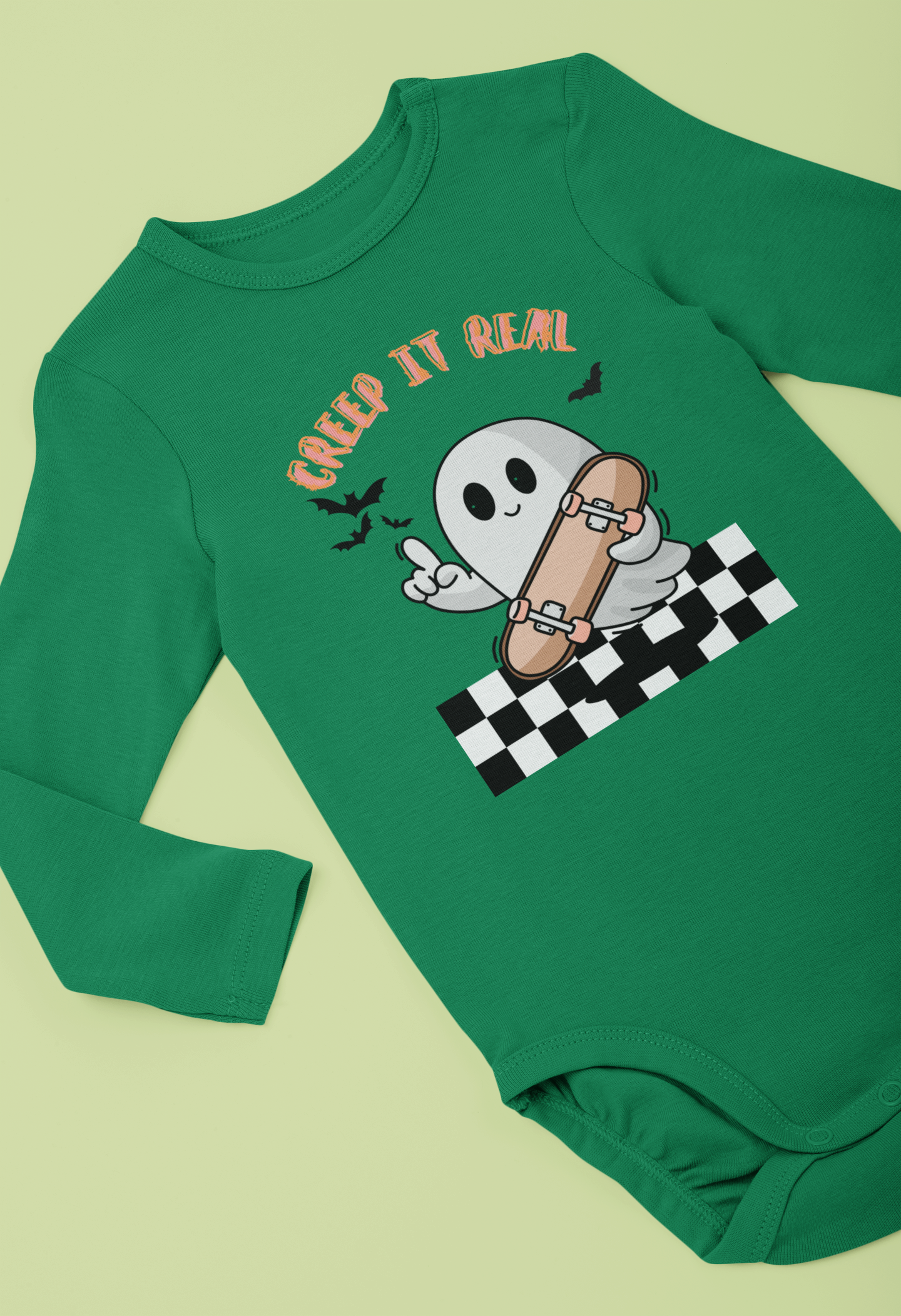 Creep it Real  Infant Long Sleeve Bodysuit