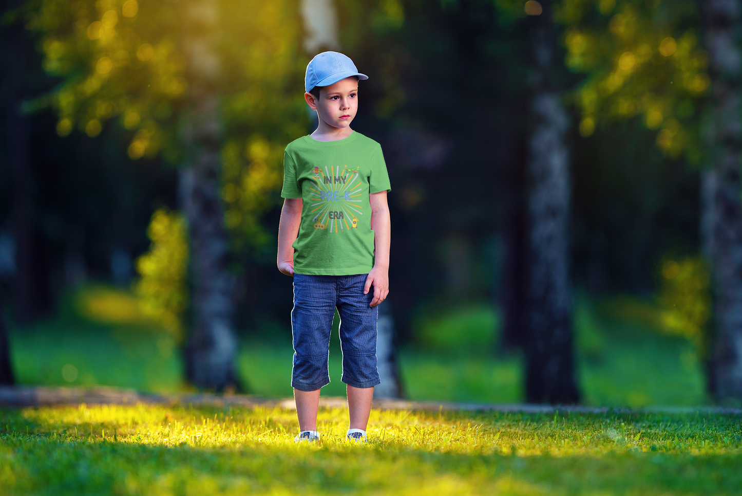 In My Preschool Boy Toddler Fine Jersey Tee