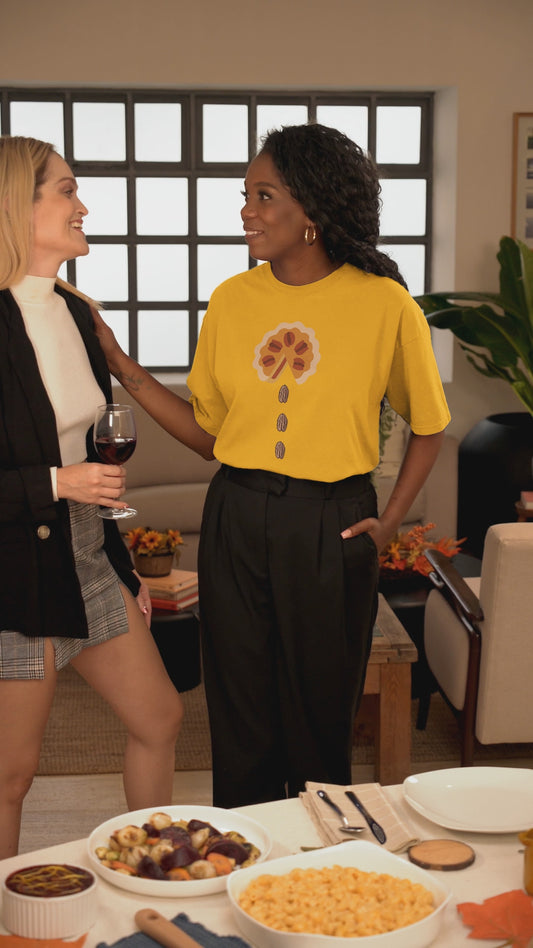 “Pecan Pursuit” – Fall Fun with Pecanman Pie Tee