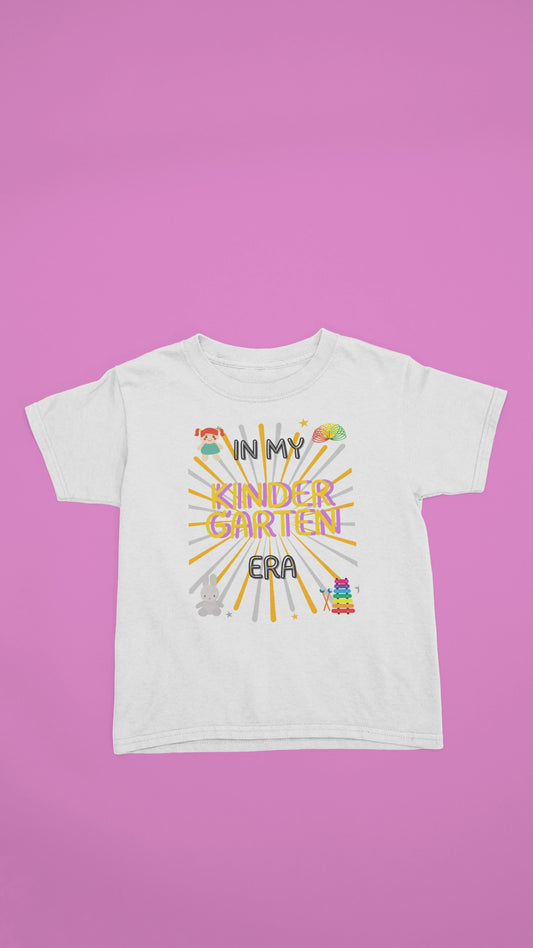 In My Kindergarten Girl Toddler Fine Jersey Tee