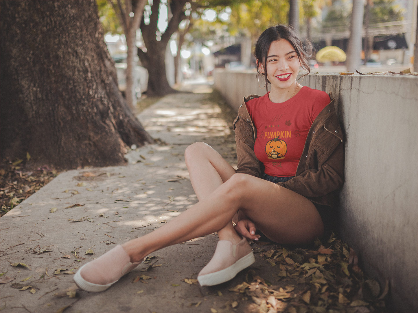 🍂 Lil’ Pumpkin Spice Adult Tee ☕