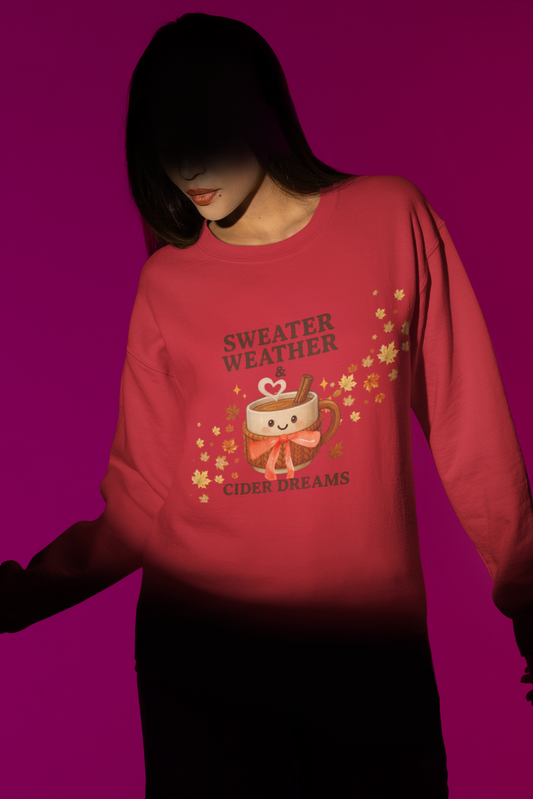 Sweater Weather and Cider Dreams Hooded Sweatshirt