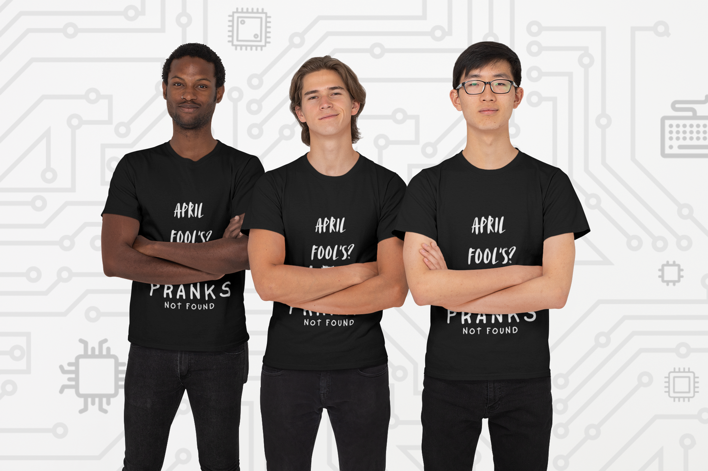 April Fools 404 Pranks Not Found, April Fools Gift for Computer Programmer, 404 not Found, FunnyShirts,TechShirts, Developer, InternetHum