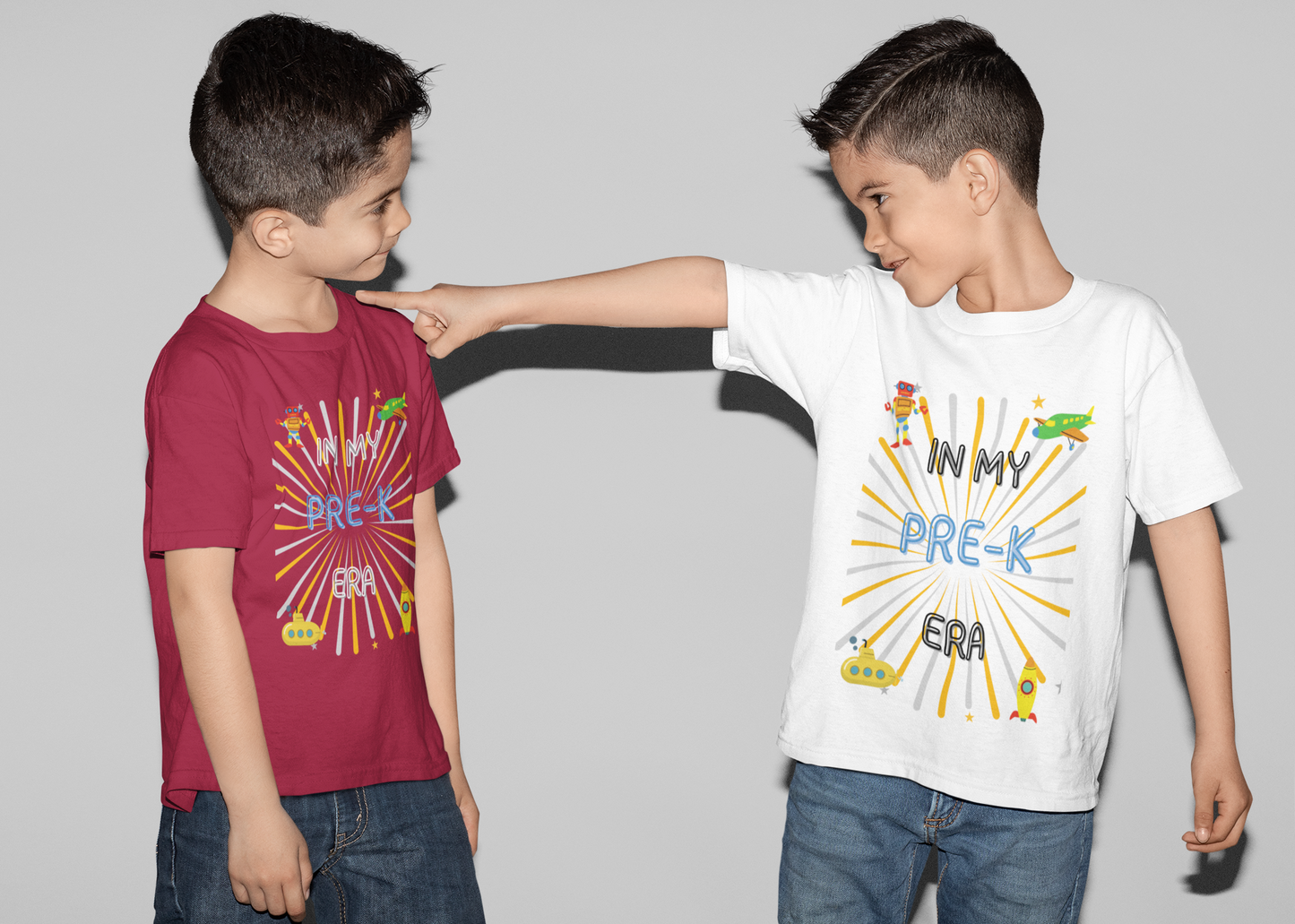 In My Preschool Boy Toddler Fine Jersey Tee