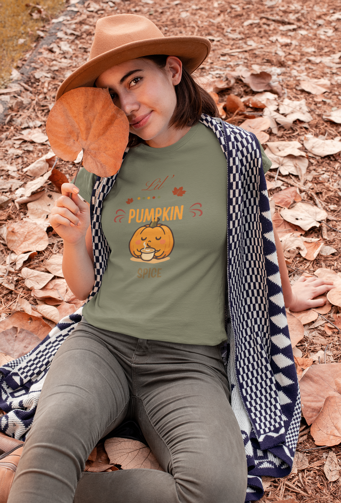 🍂 Lil’ Pumpkin Spice Adult Tee ☕