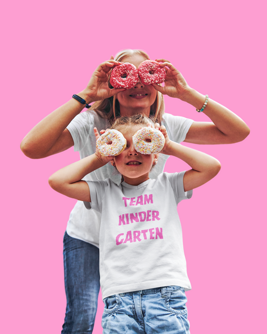Team Kindergarten Toddler Fine Jersey Tee- Soft Toddler Tee